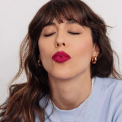 Petal Bouche Rouge à Lèvres Mat Sans Transfert -Cosmétiques De Mode 1vfr petal bouche coeur infidele carre