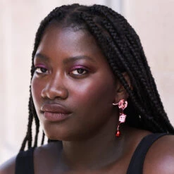 Yeux Paint Ombre à Paupières Scintillant 35 Yeux Paint Ombre à Paupières Scintillant -Cosmétiques De Mode 2vfr reve de dahlia carre