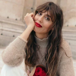 Petal Bouche Rouge à Lèvres Mat Sans Transfert -Cosmétiques De Mode 3vfr petal bouche lifestyle carre