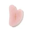 Gua Sha Cœur Quartz Rose à Dents -Cosmétiques De Mode Packshot Gua Sha Coeur Rose Sentara
